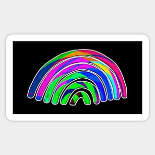 Rainbow Rearranged Sticker